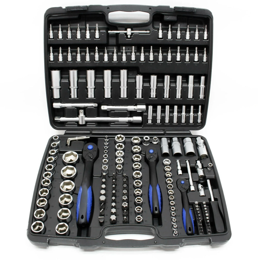 Set di chiavi a bussola da 172 pezzi set di utensili a cricchetto reversibili adattatore per bussola 16_0002279