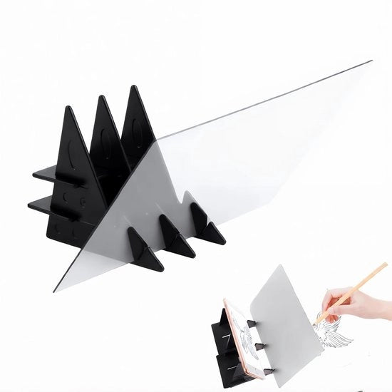 Tavolozza da disegno IP65 impermeabile - Tavolozza per bambini - Disegno/Schizzo - Specchio a riflessione - Plastica - 7 pollici