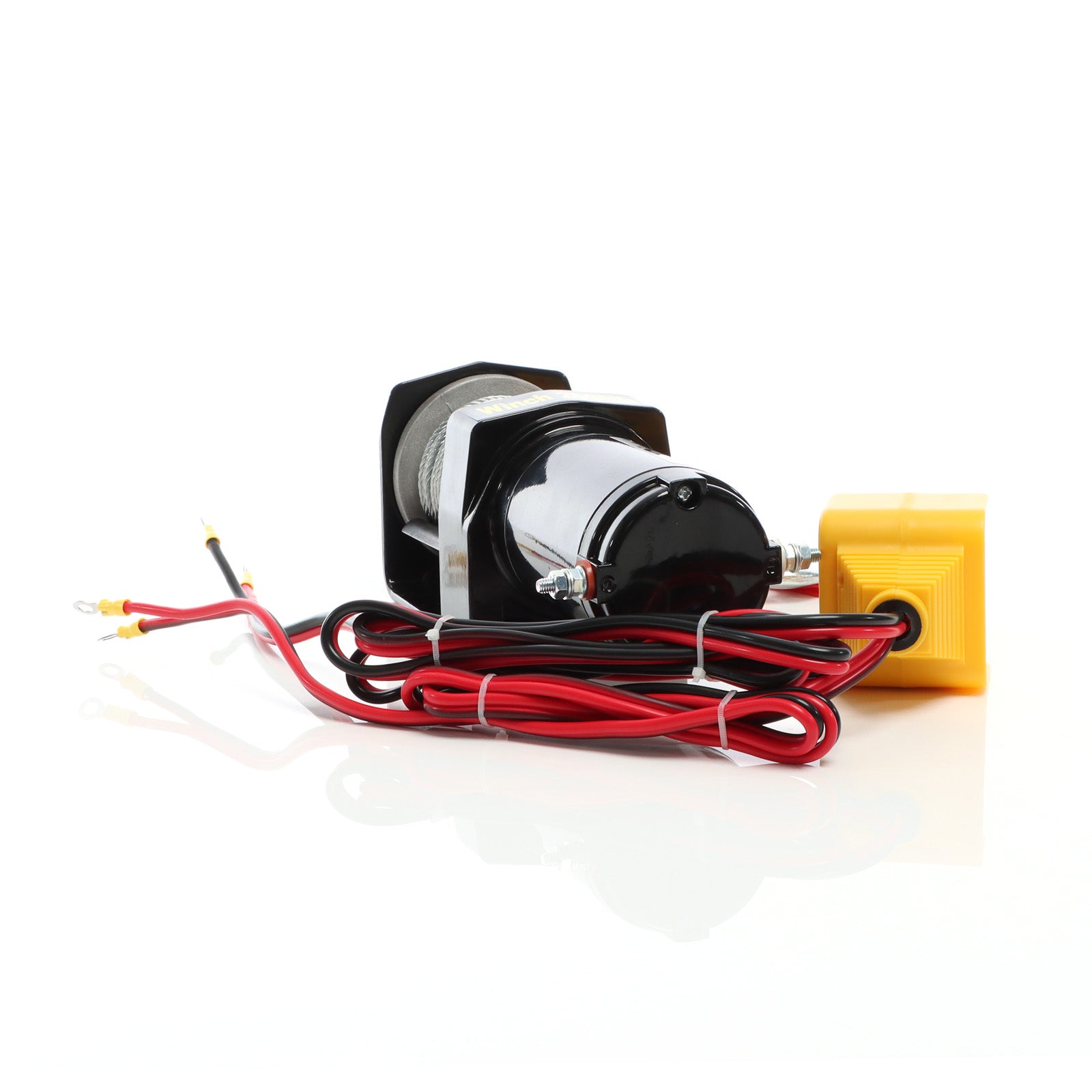 Argano elettrico Verricello a motore 12V 907kg Cavo d'acciaio 12,5m Motore 1CV Fuoristrada