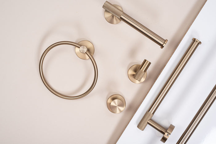 Portasciugamano Da Bagno 6606 Modern Brush Gold