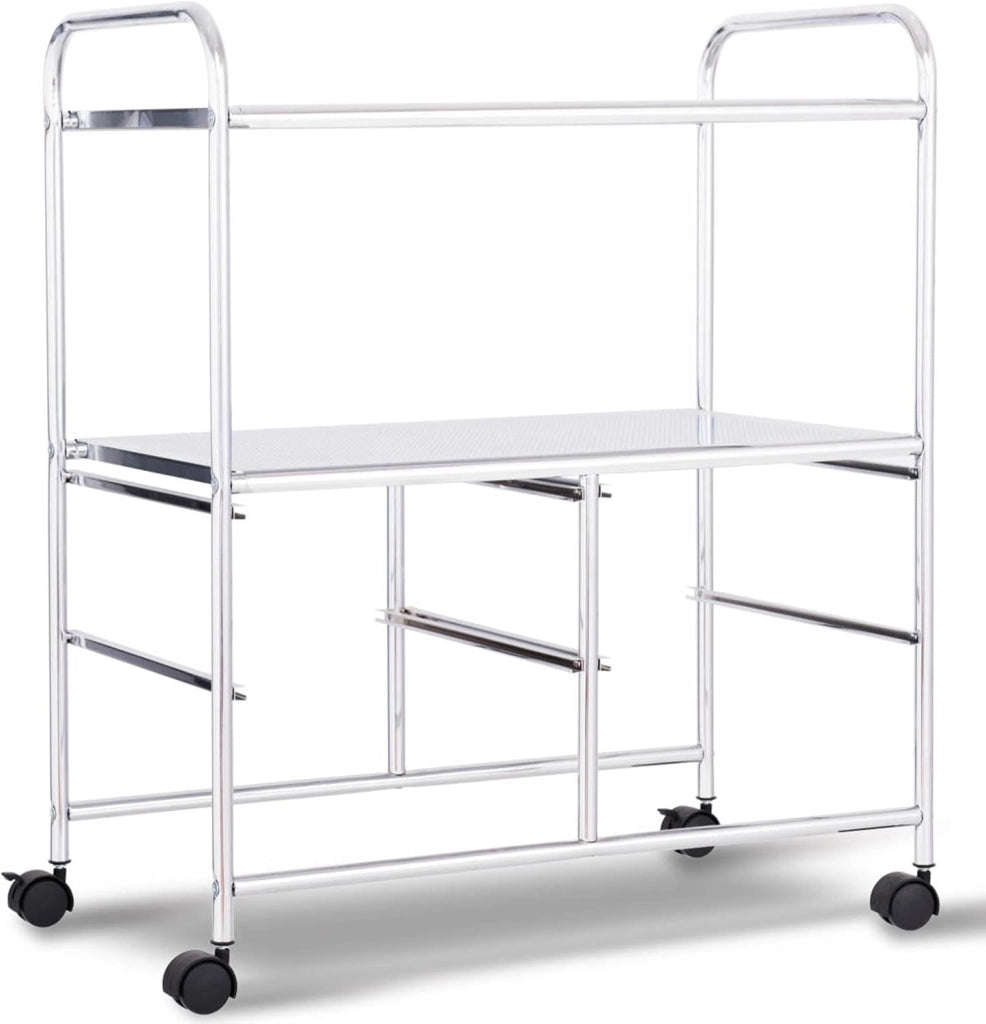 Carrello con 4 Cassetti e 2 Ripiani, Carrello Portaoggetti con Ruote per Cucina Bagno Ufficio, Multiuso, 58,5x37x75 cm (Colorato)