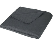 Bolster di alta qualità in poliestere - coperta per letto/lenzuolo per letto/lenzuolo per salotto - grigio scuro - 240x260cm