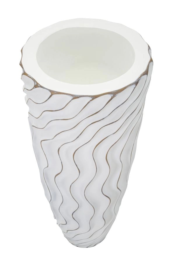 Vaso elegante in resina alto Ø 35x90 cm