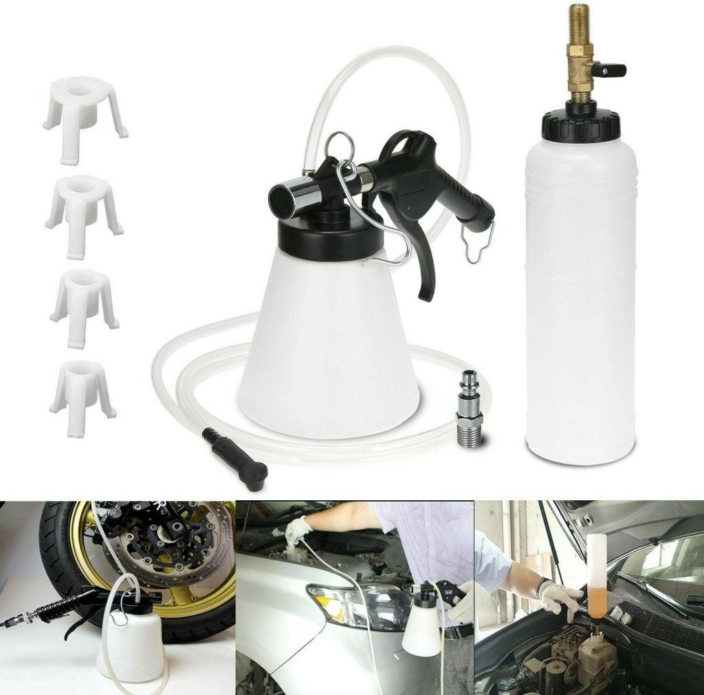KIT SPURGO FRENI POMPA FRIZIONE PER AUTO MOTO VEICOLI 0,75 litri 6 - 12bar