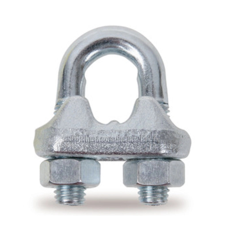 BL MORSETTO P/FUNE ACCIAIO D 12 MM ROBUR  2 PZ- 5,0 blister