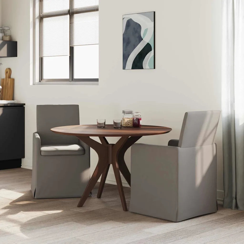Sedie da pranzo 2 pcs Grigio chiaro 57 x 67 x 95 cm Tela 42017901