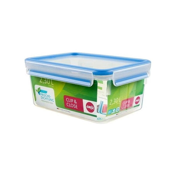 EMSA 508544 recipiente per cibo Rettangolare Scatola 2,3 L Trasparente 6 pz