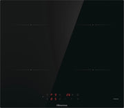 Hisense HI6401BSCE Nero Da incasso 60 cm Piano cottura a induzione 4 Fornello(i)