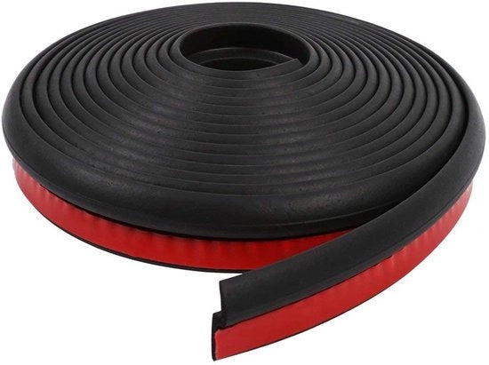 Gomma di Compensazione 4m Z Forma - Striscia di Porta/Vetrata - Isolamento Acustico - Gomma EPDM - Alta/Bassa Resistenza alla Temperatura - Resistente ai Raggi UV - Gomma di Compensazione per Porta