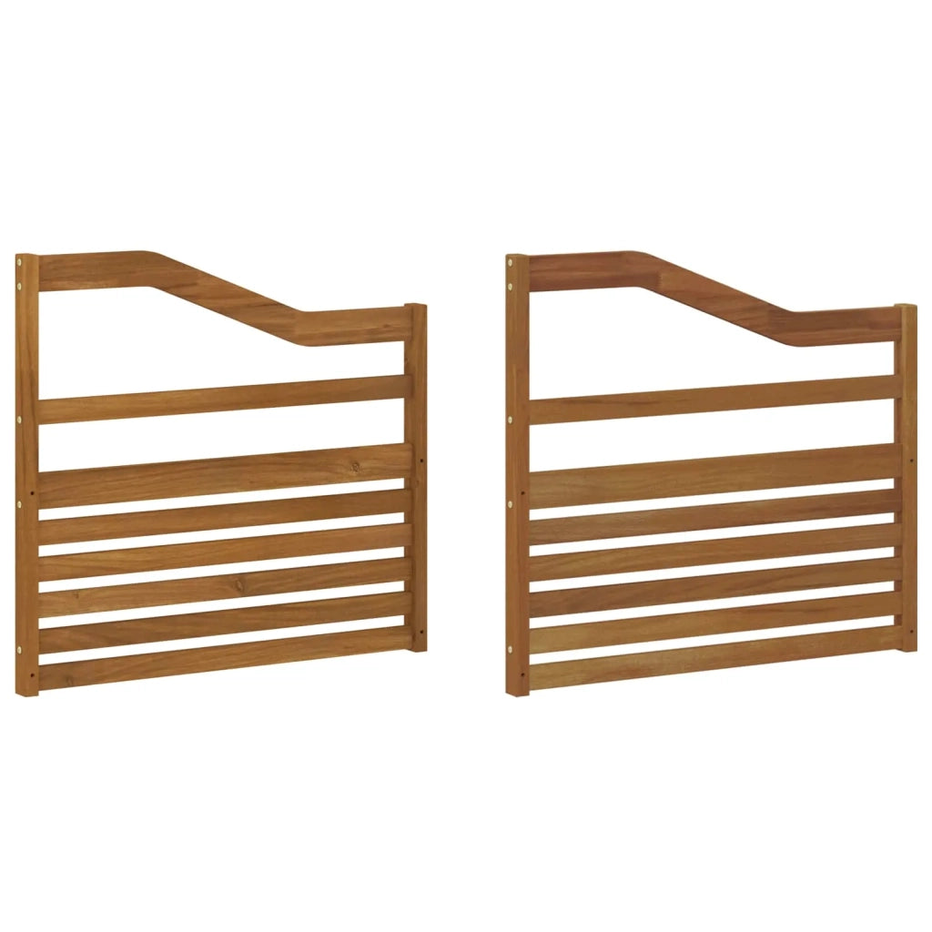 Braccioli 2 pcs Marrone 79 x 4 x 73 cm Legno multistrato 900592