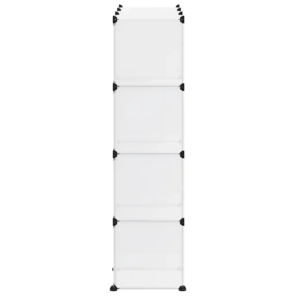 Organizzatore Portaoggetti con 12 Cubi Trasparenti in PP CFW6103148