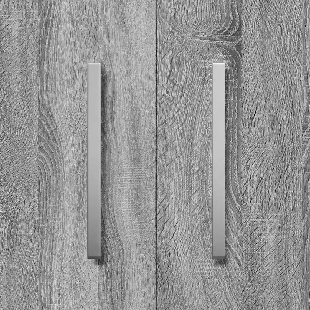 Scarpiera Grigio Sonoma 55x35x108 cm in Legno Multistrato 342669