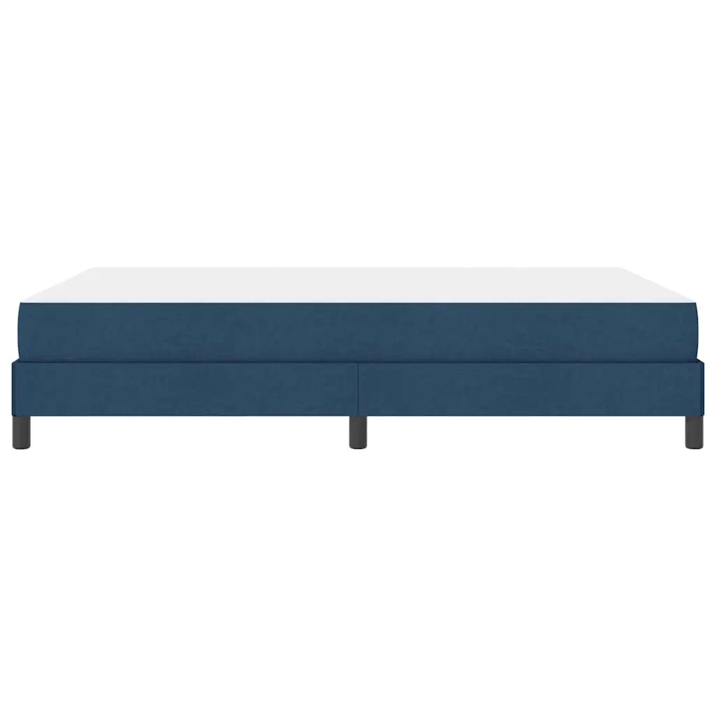 Letto a molle con materasso Blu 140 x 190 cm Tessuto 3398492