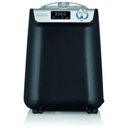 Severin EZ 7407 Gelatiera Compressore 2in1 1,2 L 135 W con Display LED Timer Digitale e Funzione Keep-Cool colore Nero Acciaio Inox