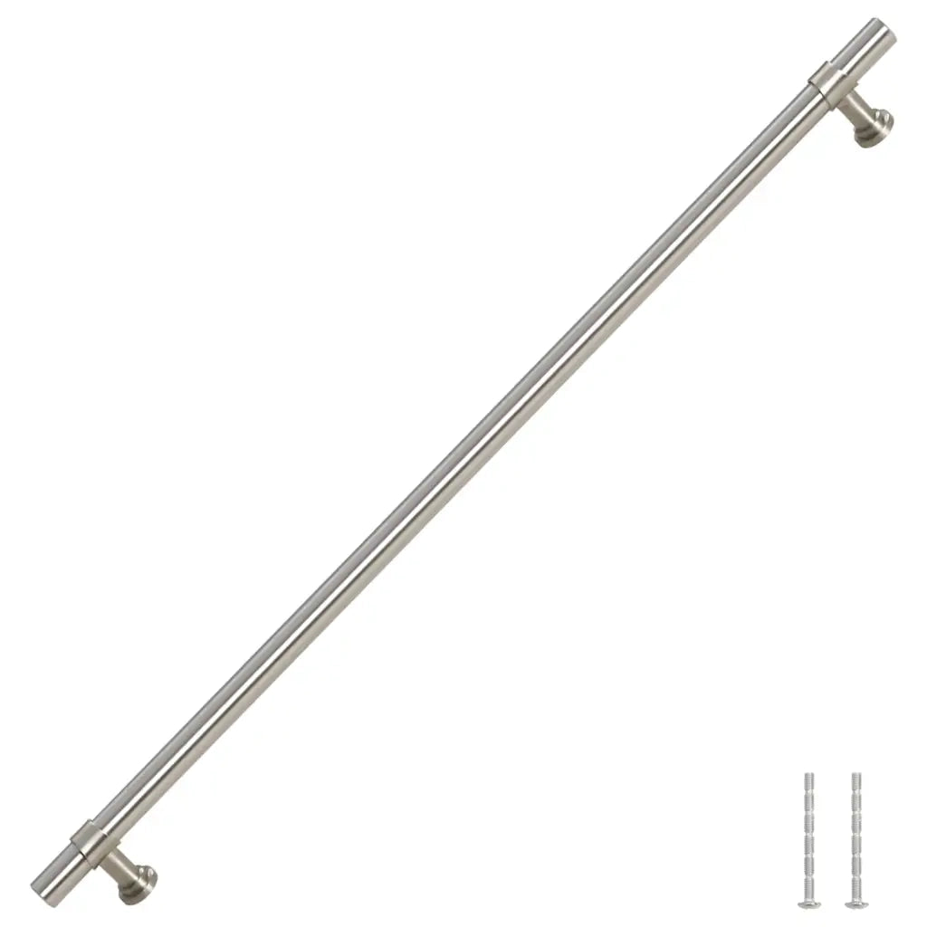 Maniglie per Mobili 5pz Argento 320mm in Acciaio Inox 155418