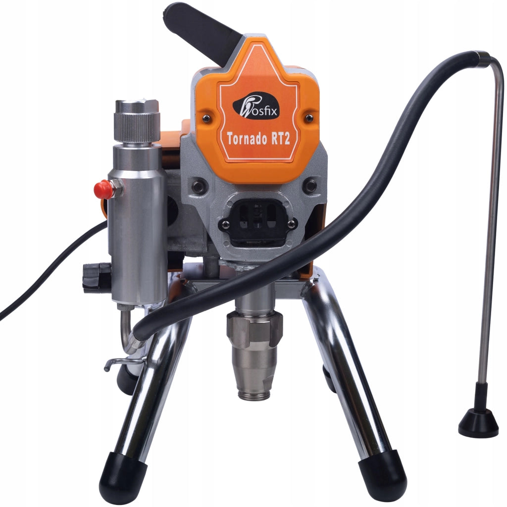 Agitatore di Vernice Rosfix Tornado RT2 UltraSpray 1800W 22MPA 2,2L/min – Alta Qualità e Precisione | Serbatoio 6L