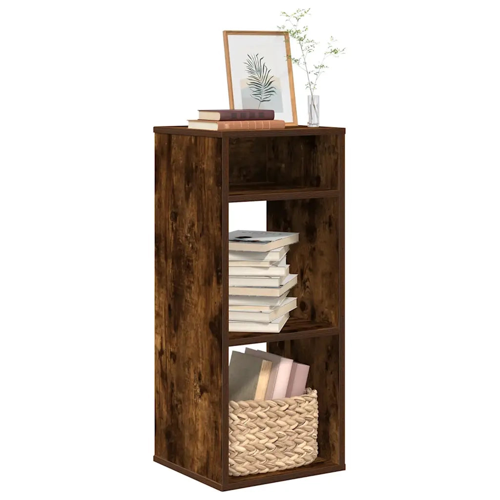 Libreria Rovere Fumo 34x31x80 cm in Legno Multistrato 860278