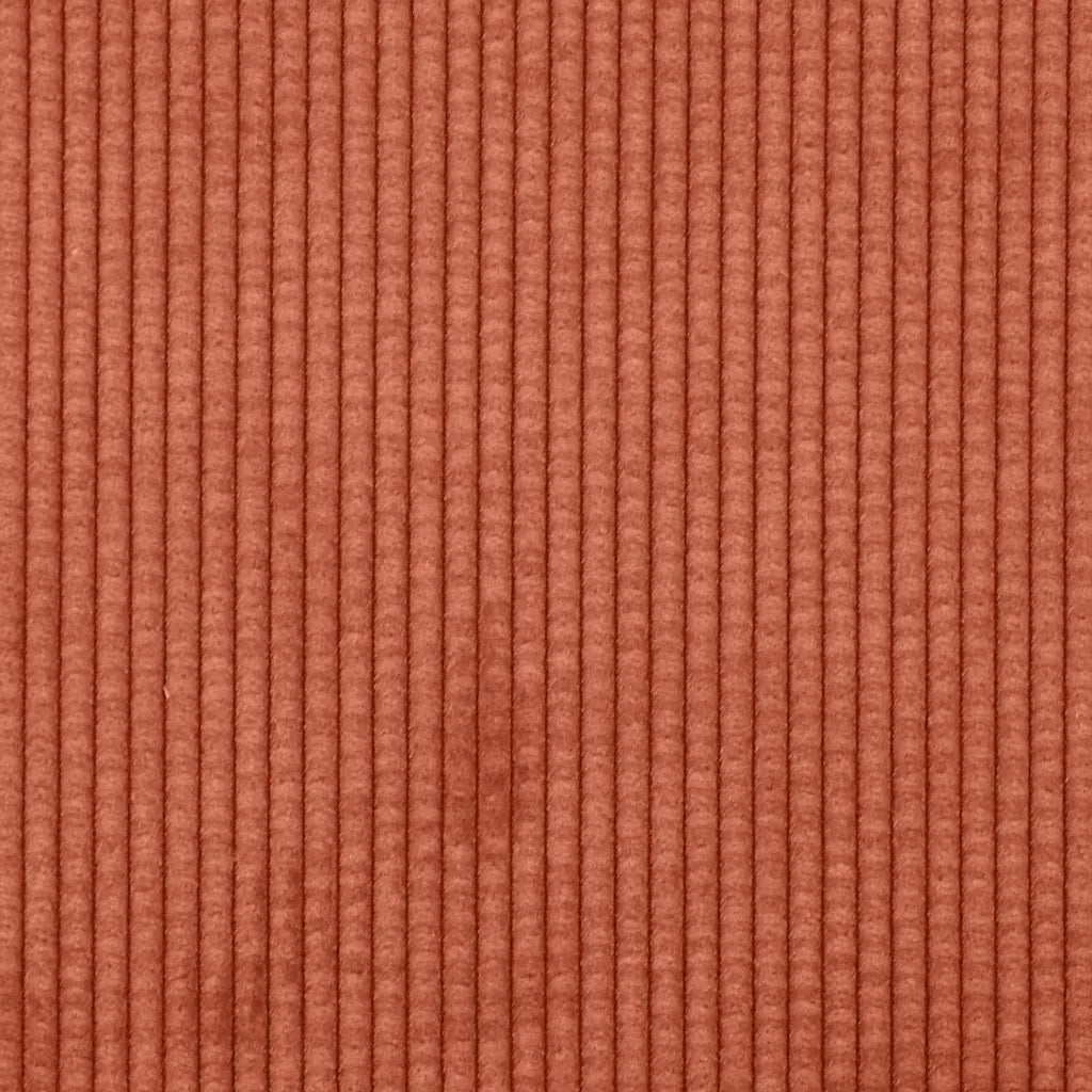 Cuscino per Schiena | Cuscino dorsale Rosso Arancio 80 x 50 cm Tessuto in Cords