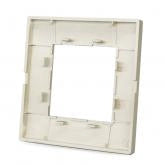 PLACCA 2F MAPAM SC TONDA BIANCA COMP V/PLANA 6002 Placca 6002-01 2p bianco/vmr-pln tecnopolimero