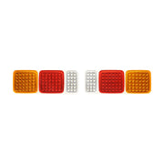 Set di lampade posteriori per camion con LED, 430x165 mm, 12/24V, Breckner Germany