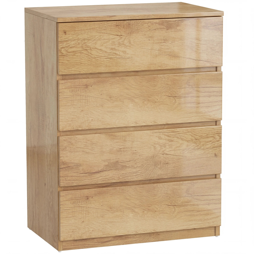 Cassettiera ¨C Zephmum ¨C Legno Naturale 60x40x80