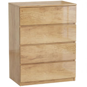 Cassettiera ¨C Zephmum ¨C Legno Naturale 60x40x80