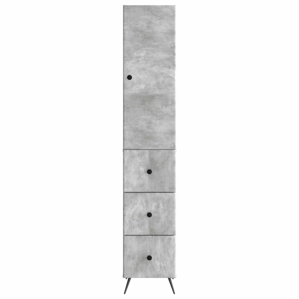 Set di armadi 2 pcs Grigio Cemento 34,5 x 34,5 x 90 cm 3416892