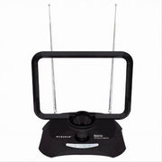 Trade Shop - Antenna Digitale Interna Amplificazione Segnale 4k Ultra Hd Dvb-t T2 Uhf Vhf Lt-c007 -