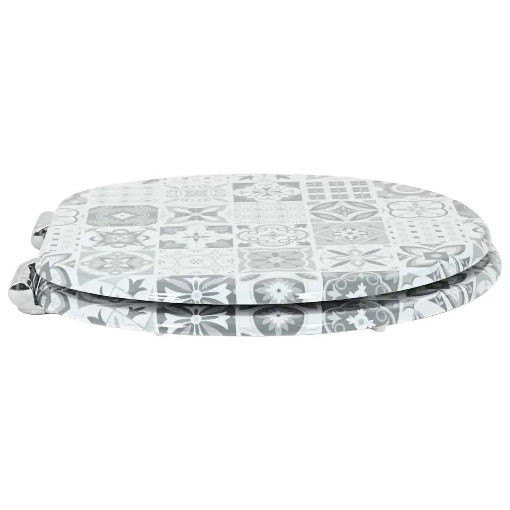 Sedile per toilette con chiusura morbida 44 x 38 cm CFW8824744