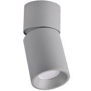 Faretto da soffitto orientabile GU10 grigio Nixa Polux