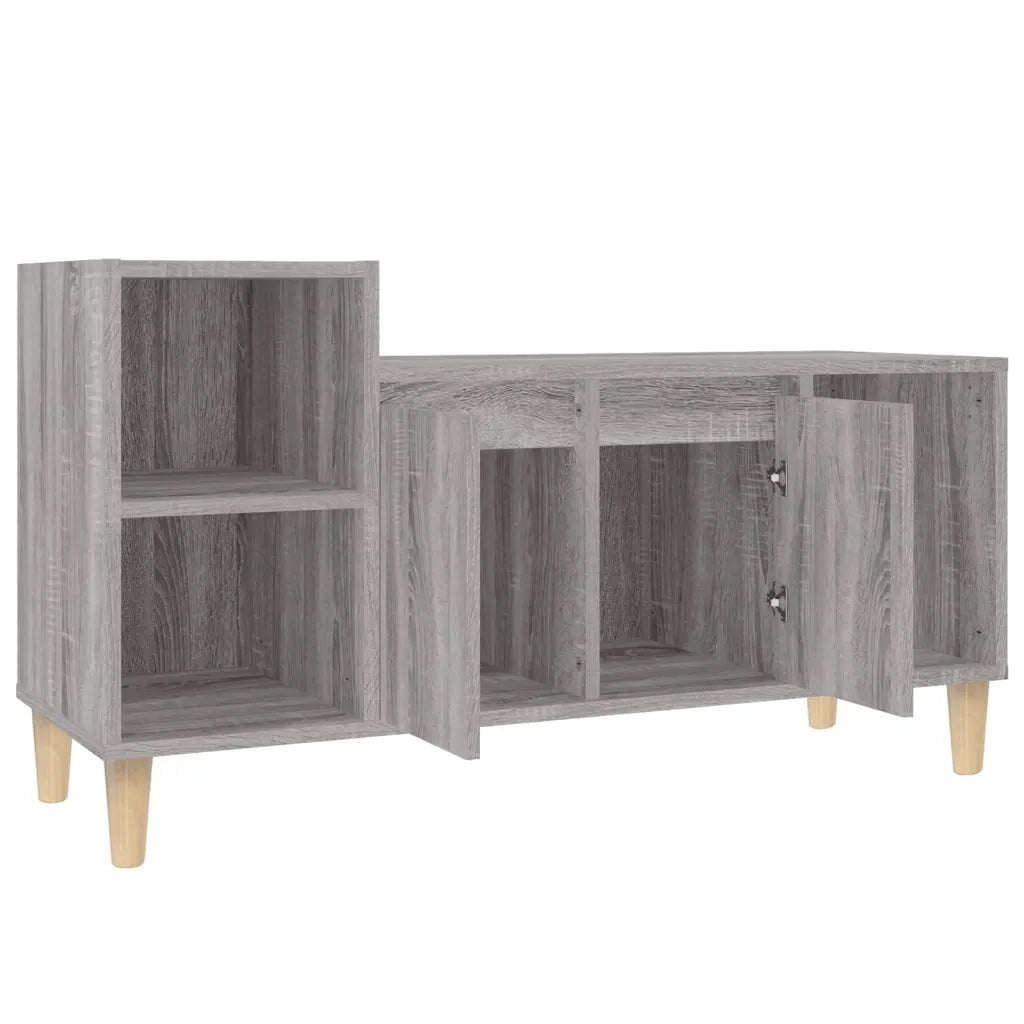Mobile TV-Credenza TV-Console TV Grigio Sonoma 100x35x55 cm in Legno Multistrato 715110