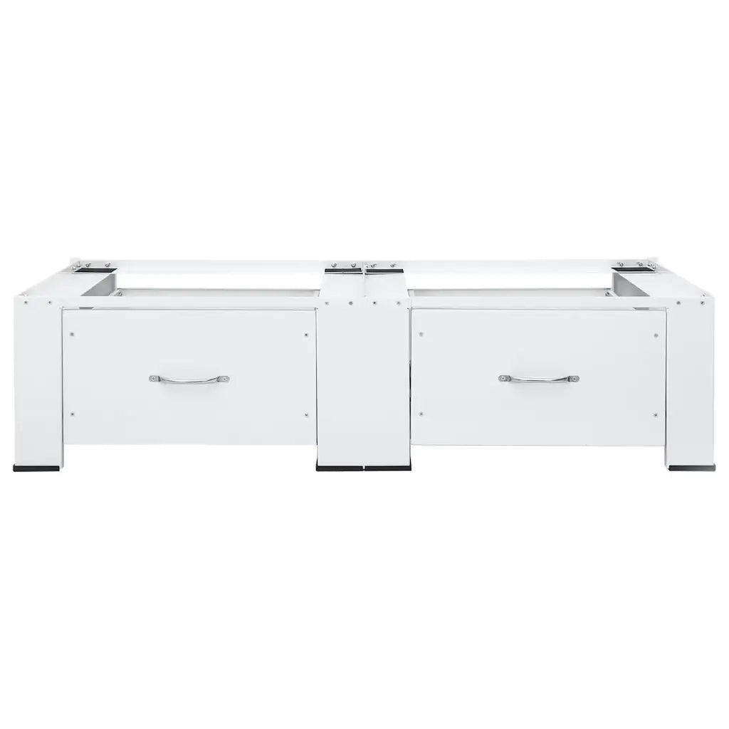 Supporto Doppio Lavatrice e Asciugatrice con Cassetti Bianco CFW9762737