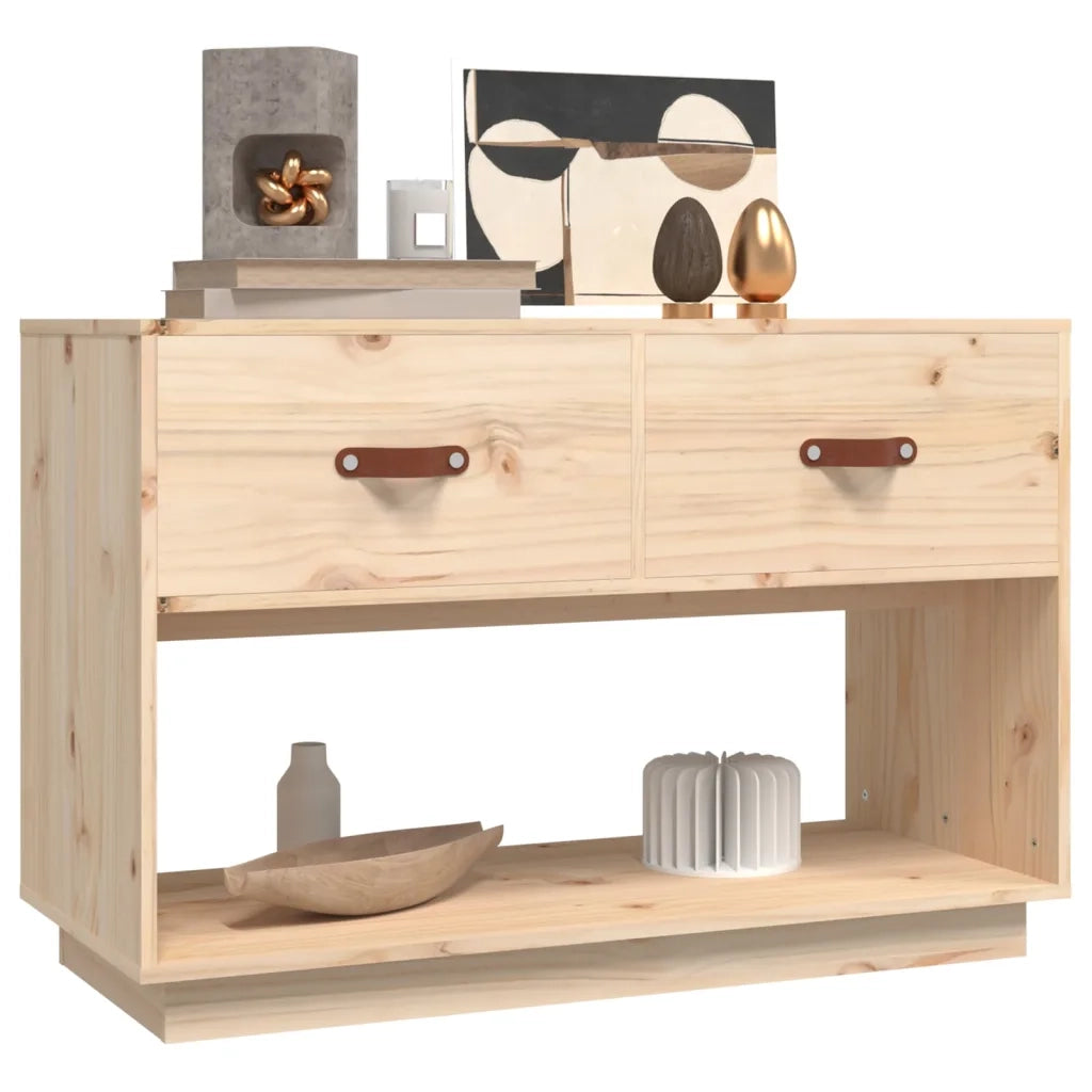 Mobile Porta TV 90x40x60 cm in Legno Massello di Pino 821522