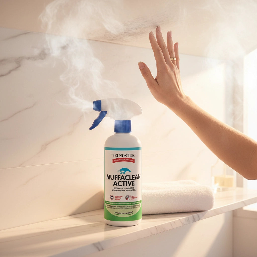 Muffaclean active detergente igienizzante antimuffa inodore per pareti e soffitti *** formato 1 lt, confezione 1