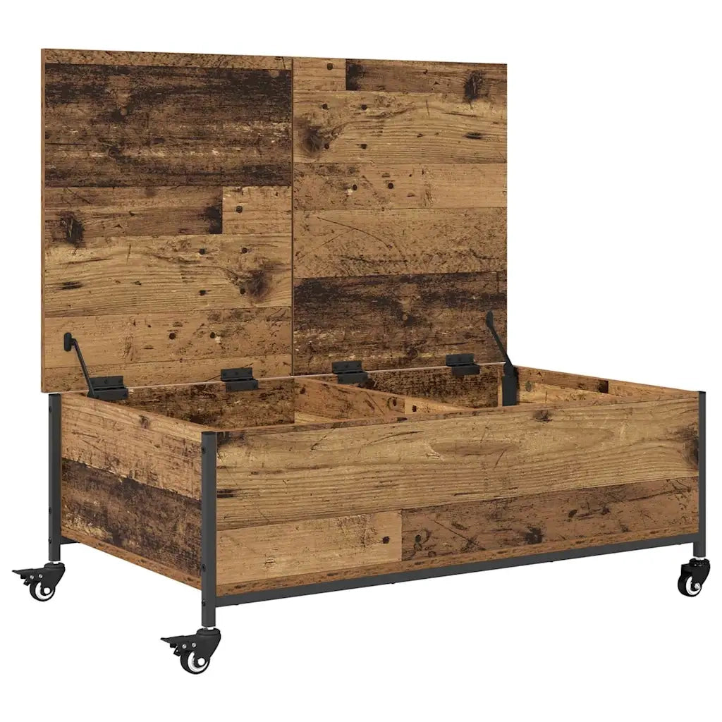 Tavolino da salotto | Tavolino da caff¨¨ | Tavolino da Soggiorno Legno vecchio 91 x 55 x 32 cm