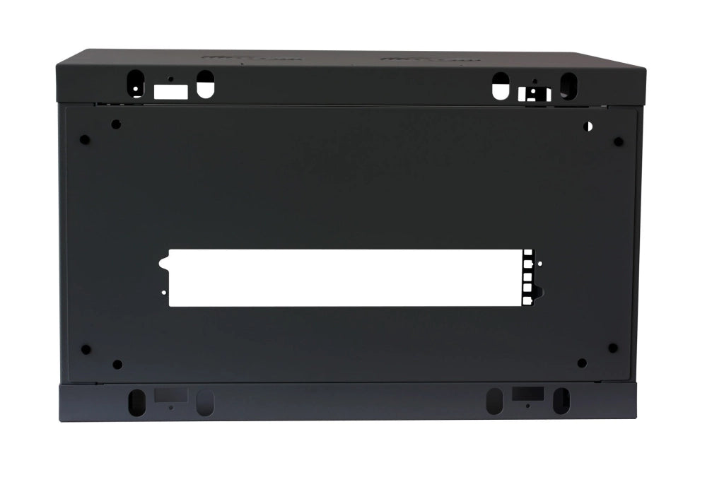 Armadio Rack 19'' a muro 9 unità sezione unica prof. 600mm Nero