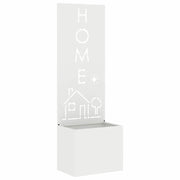 Schermo per privacy in giardino Traforo Bianco 50 x 150 cm CFW8282304