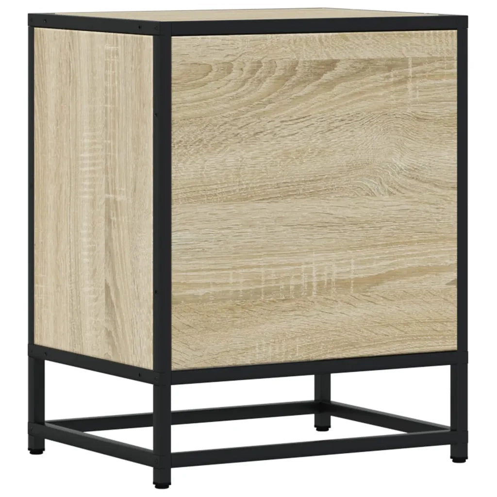 vidaXL Comodino Rovere Sonoma 40x31x50 cm in Truciolato