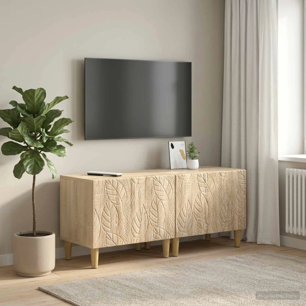 Mobile TV Rovere Sonoma Legno ingegnerizzato 897117