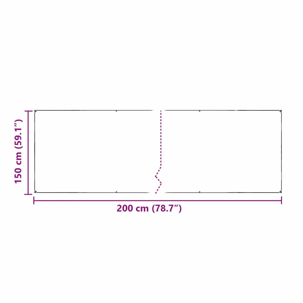 Copertura per Piante Trasparente 2 x 1,5 m PVC 3429371