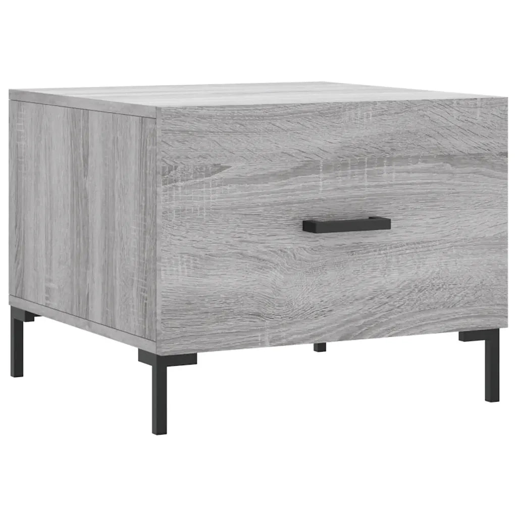 Tavolino da salotto | Tavolino da caff¨¨ | Tavolino da Soggiorno Grigio Sonoma 50x50x40 cm Legno Multistrato