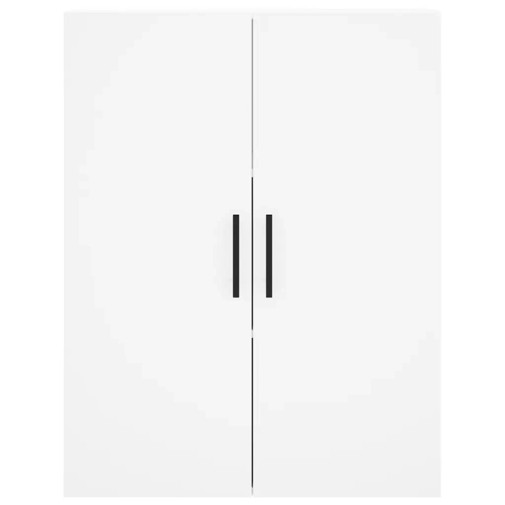 Credenza | Madia | Buffet da pranzo | Armadio da pranzo Bianca 69,5x34x180 cm in Legno Multistrato