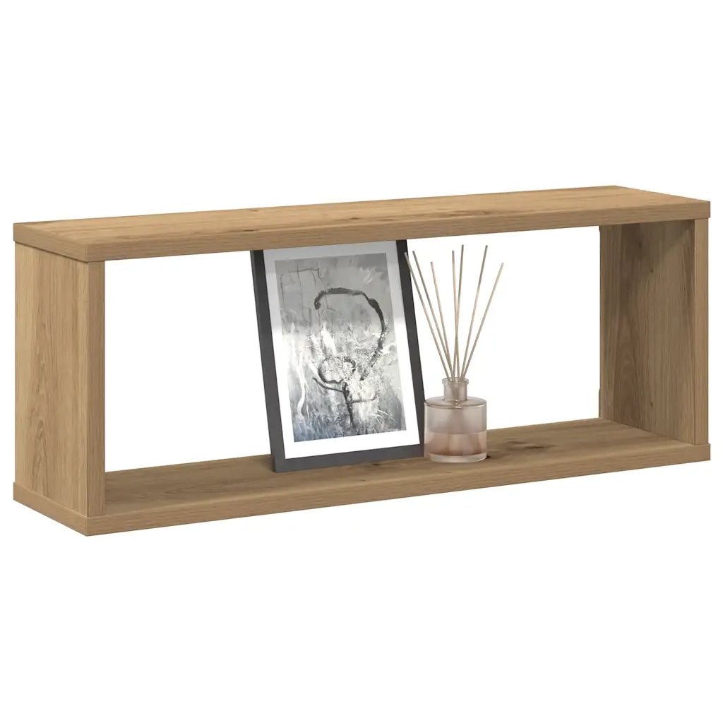 vidaXL Mensole Parete a Cubo 6 pz Artigianale 30x15x30 cm Truciolato