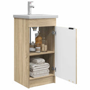 Mobile da bagno con Lavabo | Armadio Lavabo Rovere Sonoma 42 x 40 x 84,5 cm