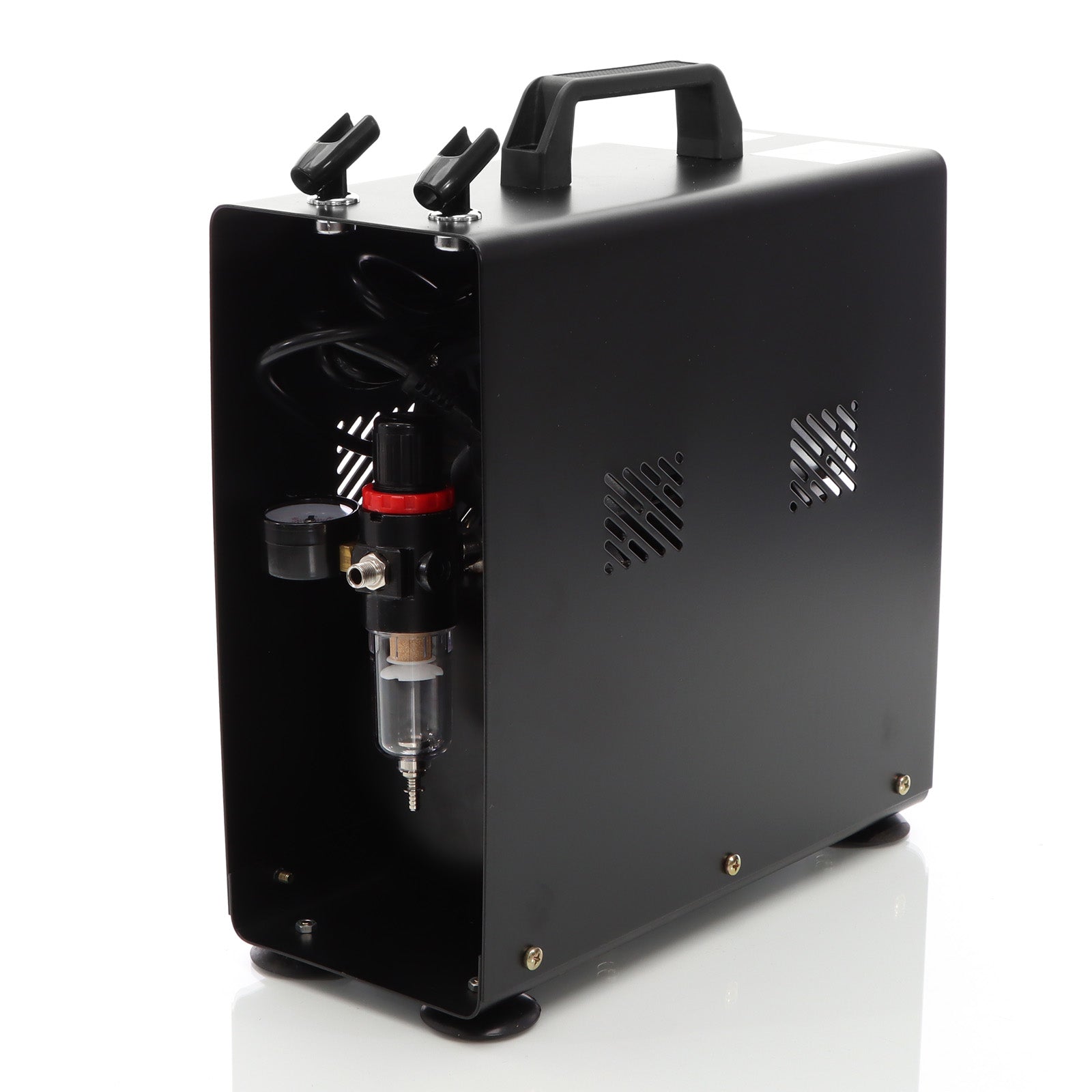 Compressore da aerografo AF186A con serbatoio aria, un cilindro 4 bar e spegnimento automatico