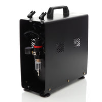 Compressore da aerografo AF186A con serbatoio aria, un cilindro 4 bar e spegnimento automatico