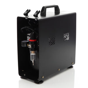 Compressore da aerografo AF186A con serbatoio aria, un cilindro 4 bar e spegnimento automatico