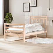 Giroletto-Struttura Letto in Legno Massello 100x200 cm 809733