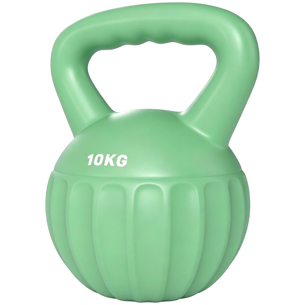 Kettlebell 6 kg ¨C Zephmum ¨C Verde 21x21x27 cm