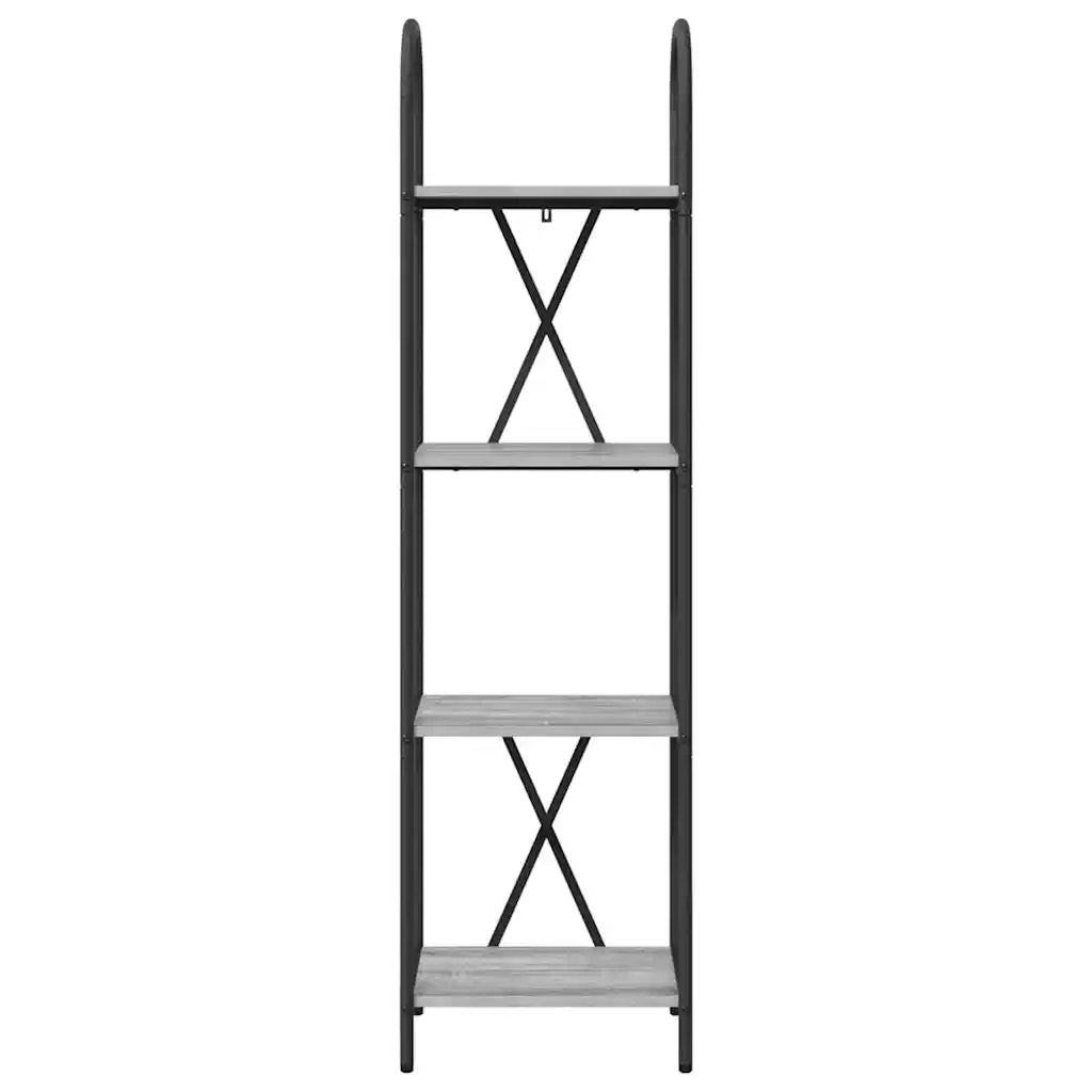 Libreria Grigio Sonoma 40 x 30 x 146 cm Legno multistrato 879932